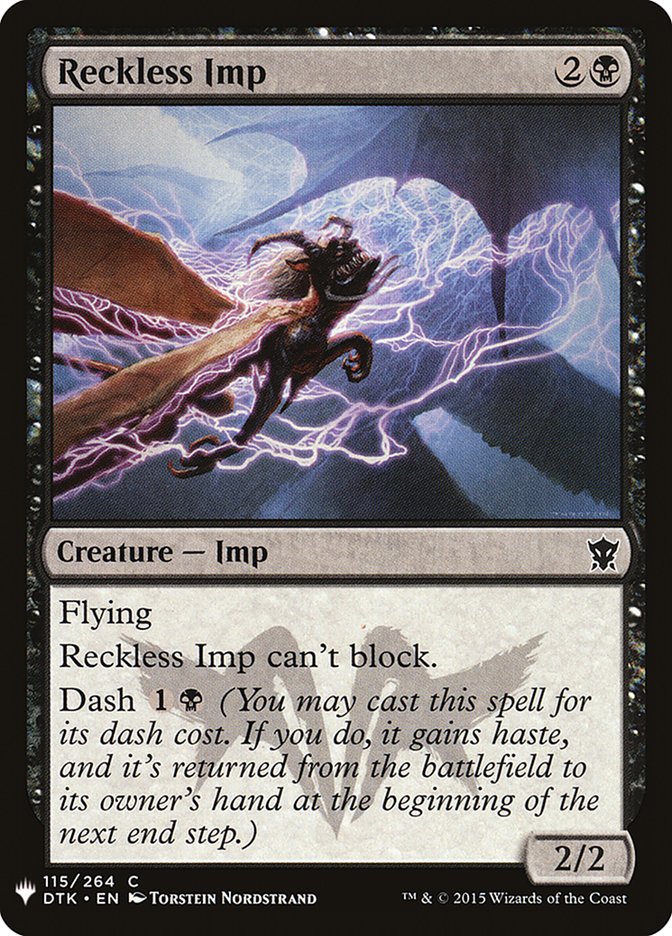Reckless Imp [Mystery Booster] | Game Master's Emporium (The New GME)