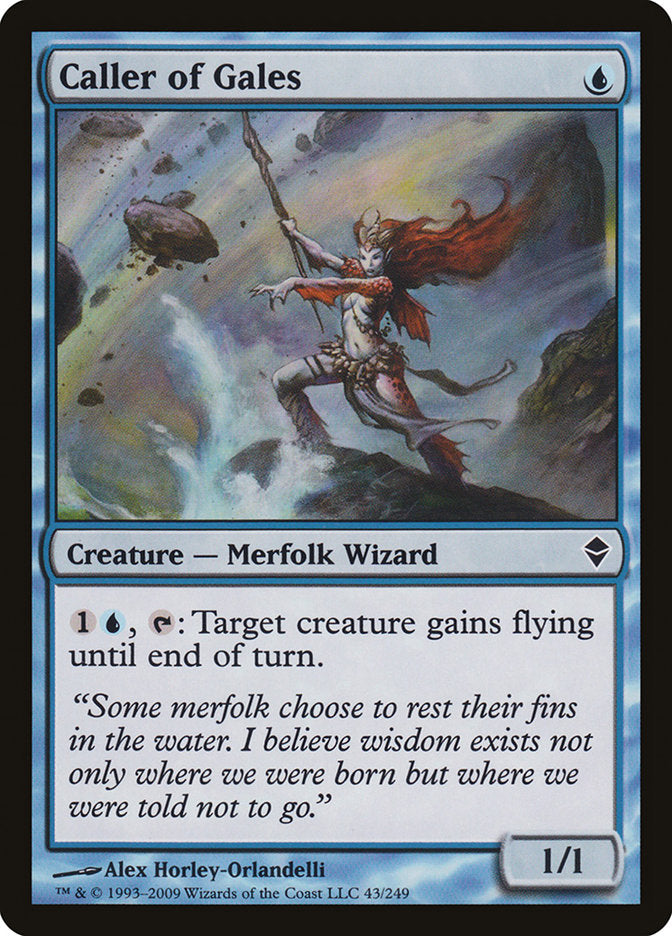 Caller of Gales [Zendikar] | Game Master's Emporium (The New GME)