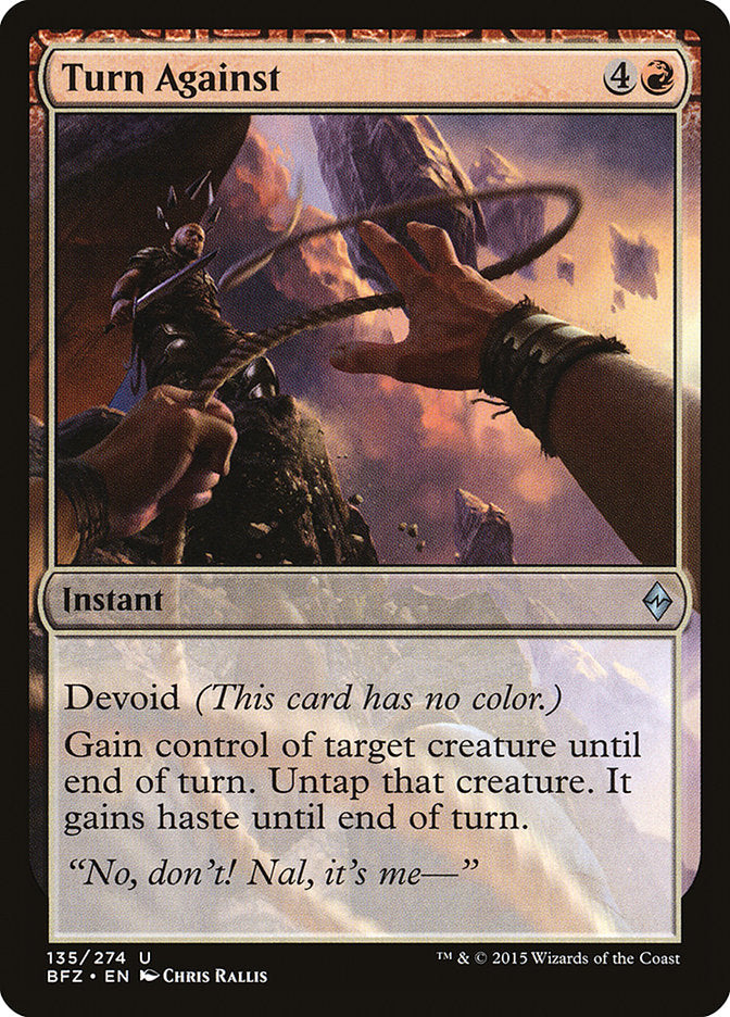 Turn Against [Battle for Zendikar] | Game Master's Emporium (The New GME)