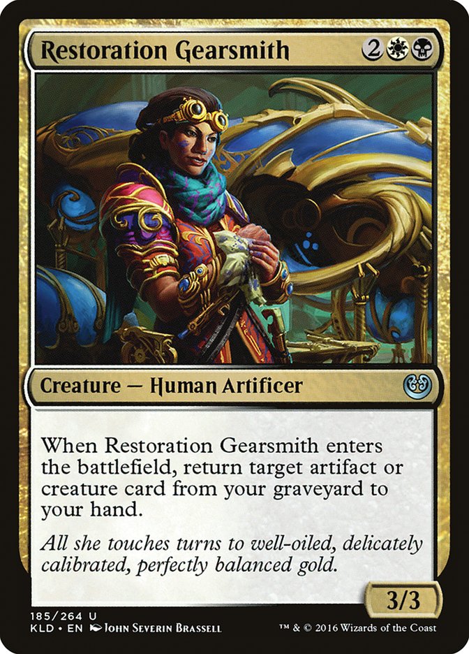 Restoration Gearsmith [Kaladesh] | Game Master's Emporium (The New GME)