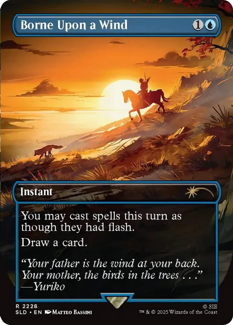 Borne Upon a Wind [Secret Lair Drop Series] | Game Master's Emporium (The New GME)