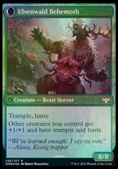 Ulvenwald Oddity // Ulvenwald Behemoth [Innistrad: Crimson Vow Prerelease Promos] | Game Master's Emporium (The New GME)