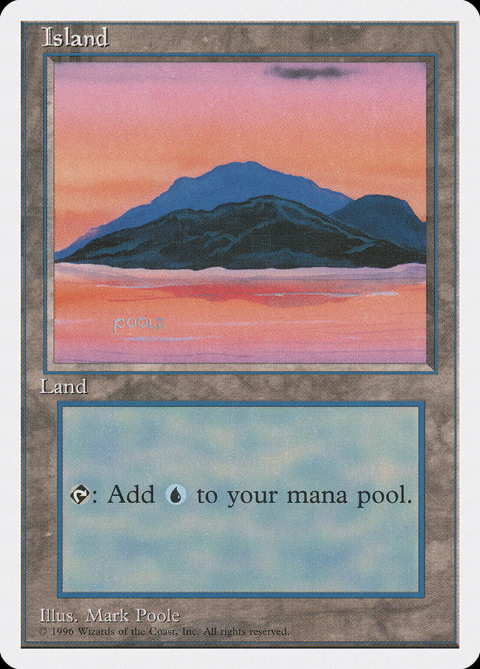 Island (Signature on Bottom Left) [Introductory Two-Player Set] | Game Master's Emporium (The New GME)