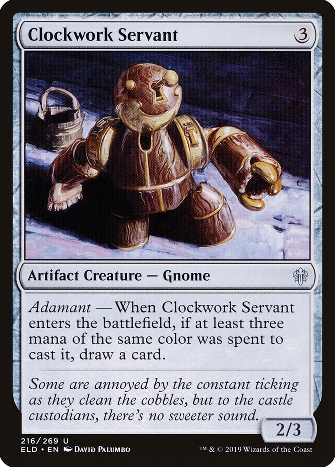 Clockwork Servant [Throne of Eldraine] | Game Master's Emporium (The New GME)