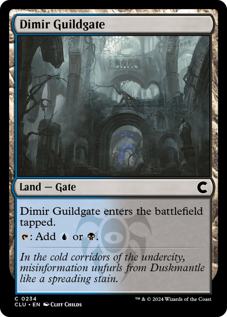 Dimir Guildgate [Ravnica: Clue Edition] | Game Master's Emporium (The New GME)