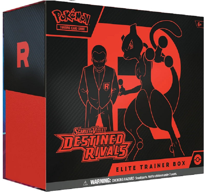Pokemon Scarlet & Violet  Destined Rivals Elite Trainer Box  Limit 1  DO NOT ORDER UNLESS YOU LIVE LOCALLY! | Game Master's Emporium (The New GME)