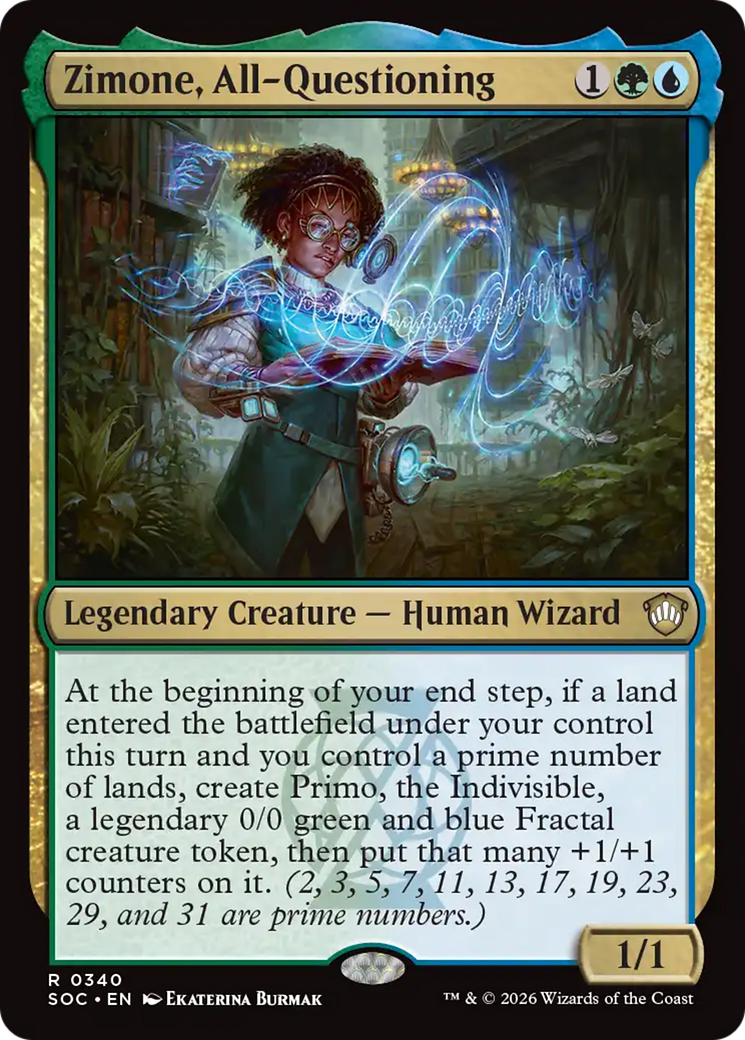 Zimone, All-Questioning [Secrets of Strixhaven Commander] | Game Master's Emporium (The New GME)