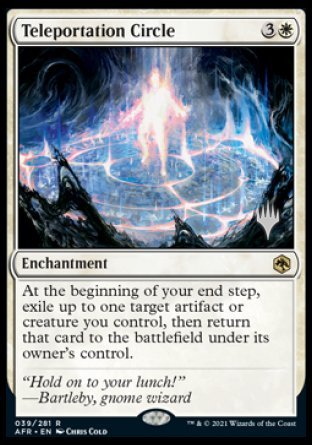 Teleportation Circle (Promo Pack) [Dungeons & Dragons: Adventures in the Forgotten Realms Promos] | Game Master's Emporium (The New GME)