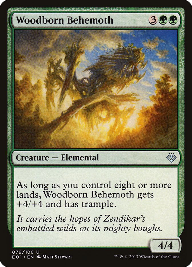 Woodborn Behemoth [Archenemy: Nicol Bolas] | Game Master's Emporium (The New GME)
