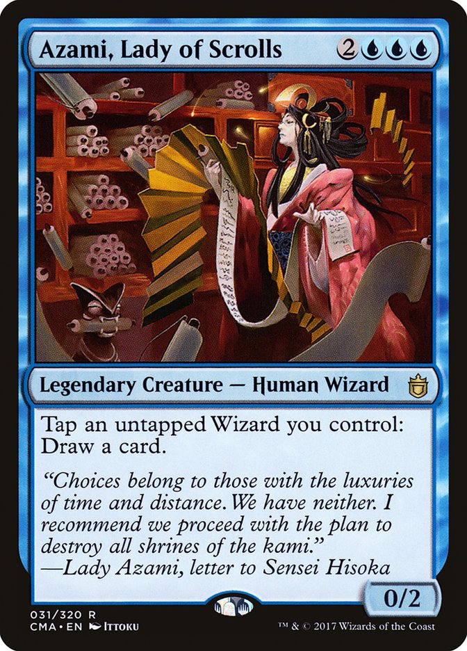Azami, Lady of Scrolls [Commander Anthology] | Game Master's Emporium (The New GME)