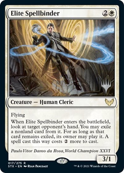 Elite Spellbinder (Promo Pack) [Strixhaven: School of Mages Promos] | Game Master's Emporium (The New GME)