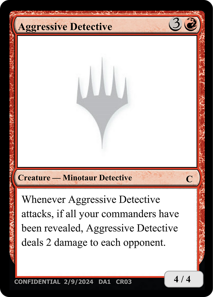 Aggressive Detective [Unknown Event] | Game Master's Emporium (The New GME)