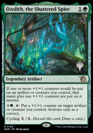 Ozolith, the Shattered Spire (Promo Pack) [March of the Machine Promos] | Game Master's Emporium (The New GME)