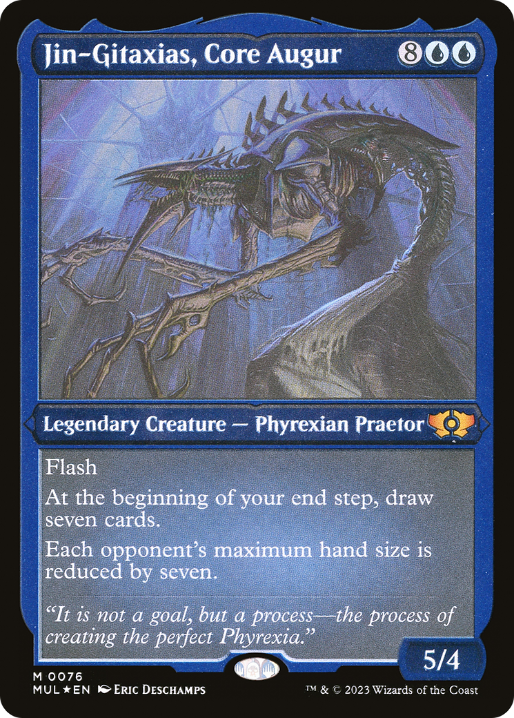 Jin-Gitaxias, Core Augur (Foil Etched) [Multiverse Legends] | Game Master's Emporium (The New GME)