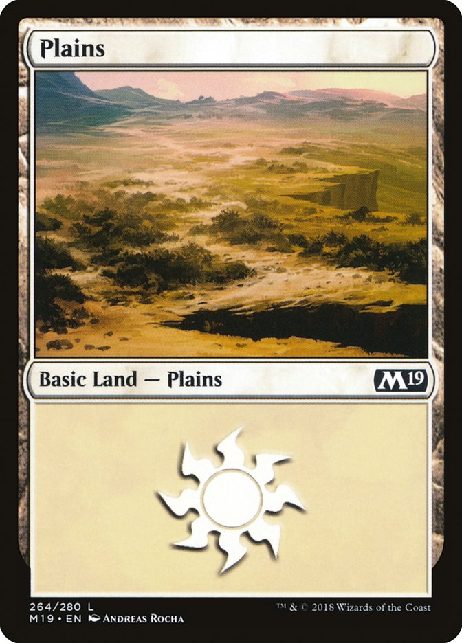 Plains (264) [Core Set 2019] | Game Master's Emporium (The New GME)