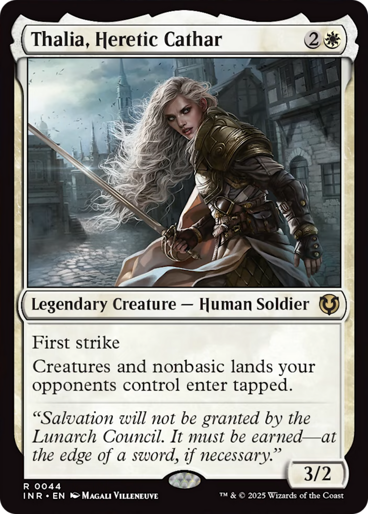 Thalia, Heretic Cathar [Innistrad Remastered] | Game Master's Emporium (The New GME)