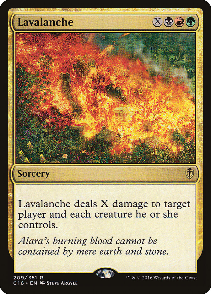 Lavalanche [Commander 2016] | Game Master's Emporium (The New GME)
