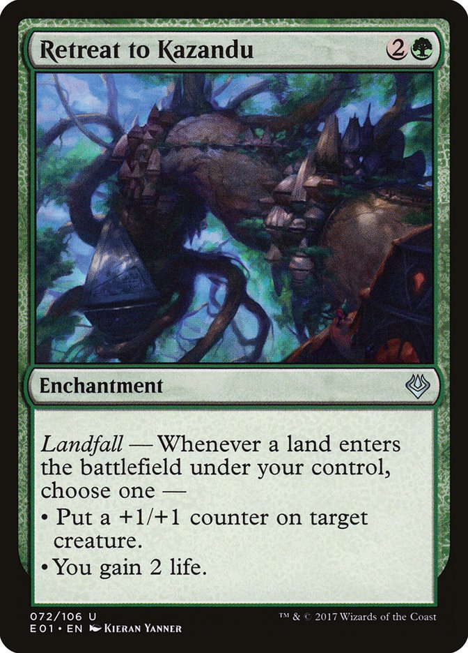 Retreat to Kazandu [Archenemy: Nicol Bolas] | Game Master's Emporium (The New GME)