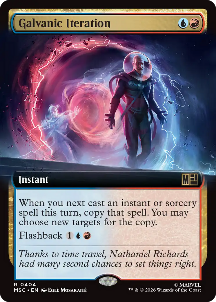 Galvanic Iteration (Extended Art) [Marvel Super Heroes Commander] | Game Master's Emporium (The New GME)