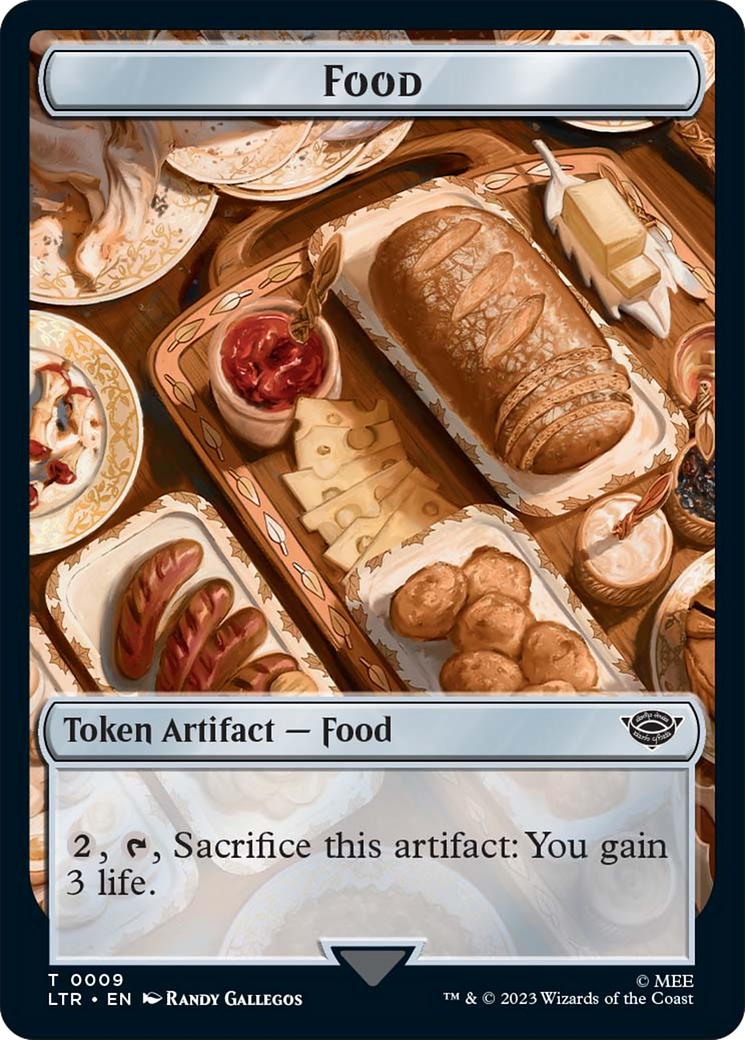 Food (09) // Smaug Double-Sided Token [The Lord of the Rings: Tales of Middle-Earth Tokens] | Game Master's Emporium (The New GME)