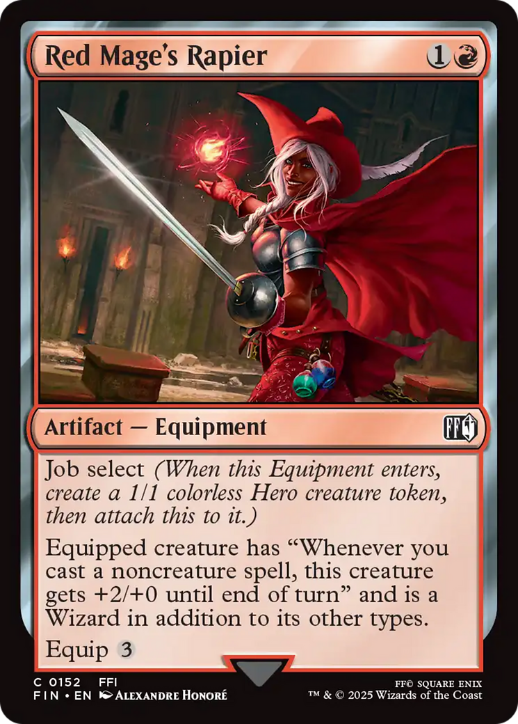 Red Mage's Rapier [FINAL FANTASY] | Game Master's Emporium (The New GME)