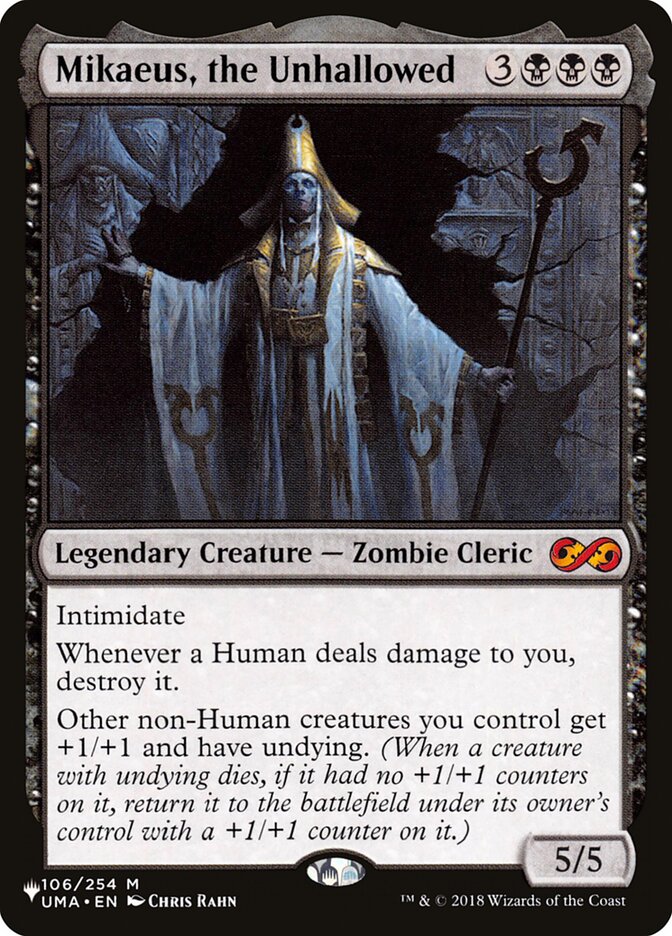 Mikaeus, the Unhallowed [The List] | Game Master's Emporium (The New GME)