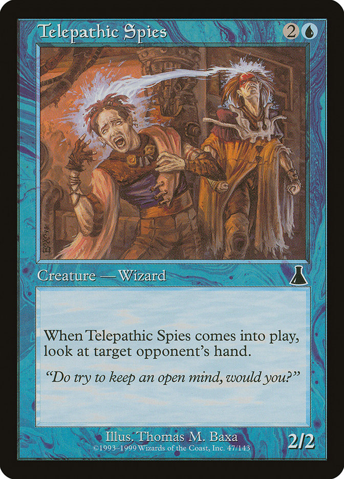 Telepathic Spies [Urza's Destiny] | Game Master's Emporium (The New GME)