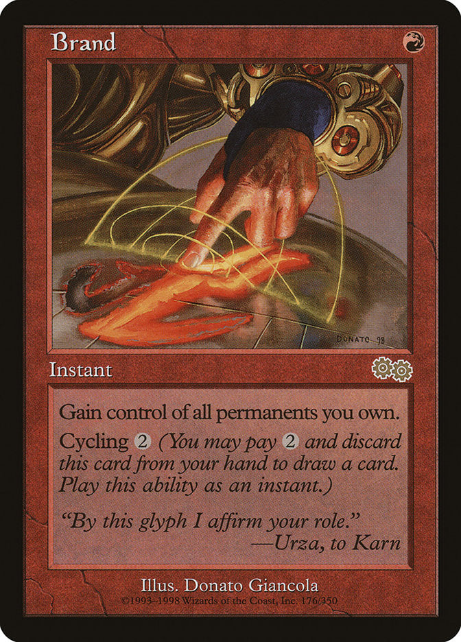Brand [Urza's Saga] | Game Master's Emporium (The New GME)