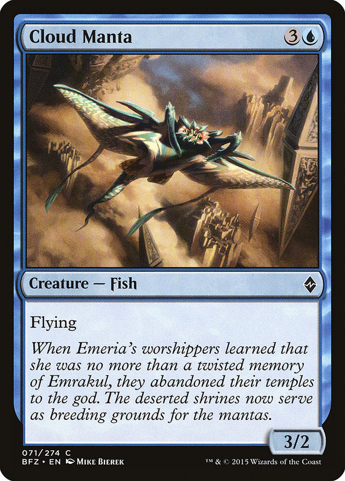 Cloud Manta [Battle for Zendikar] | Game Master's Emporium (The New GME)