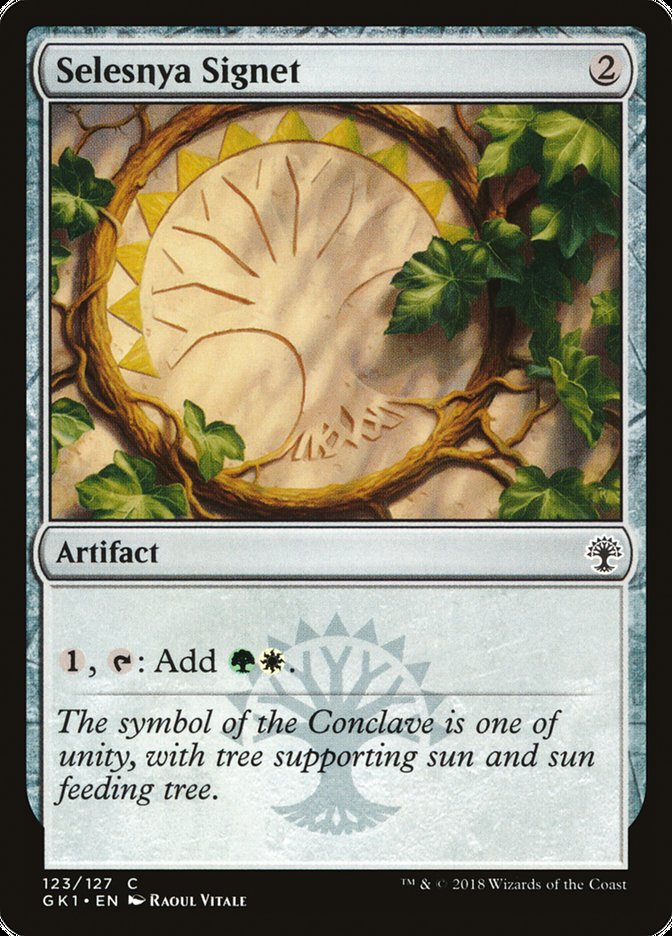 Selesnya Signet [Guilds of Ravnica Guild Kit] | Game Master's Emporium (The New GME)
