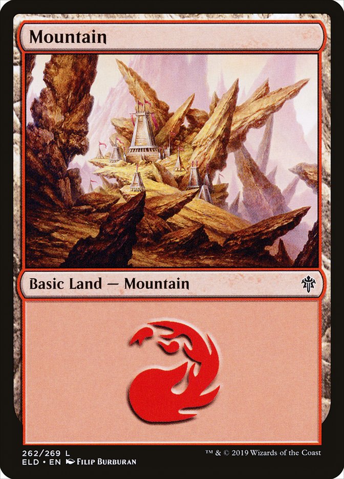 Mountain (262) [Throne of Eldraine] | Game Master's Emporium (The New GME)