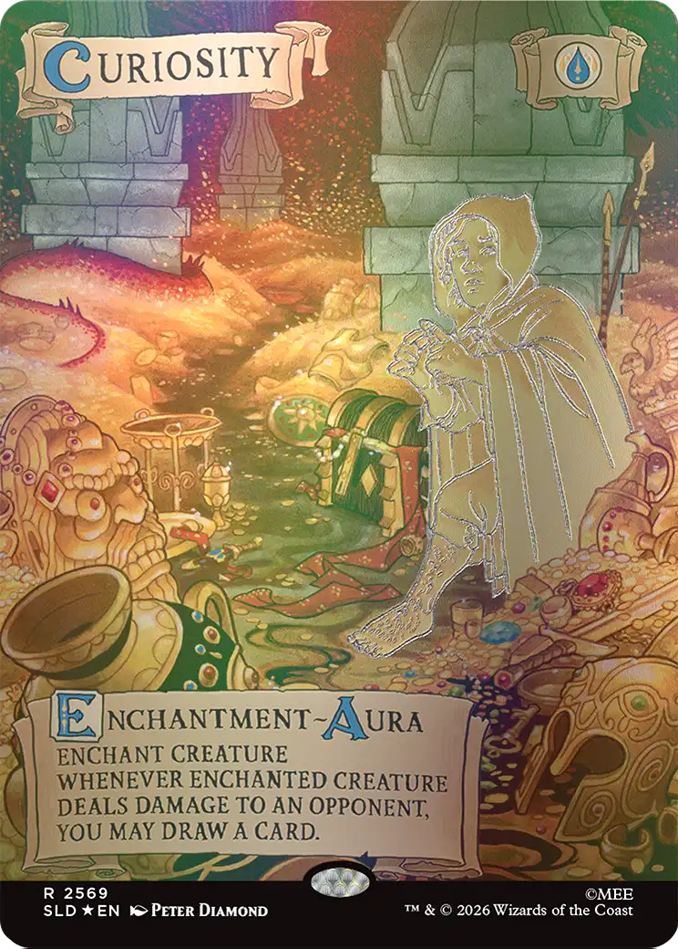 Curiosity (2569) (Out Of Sight Foil) [Secret Lair Drop Series] | Game Master's Emporium (The New GME)
