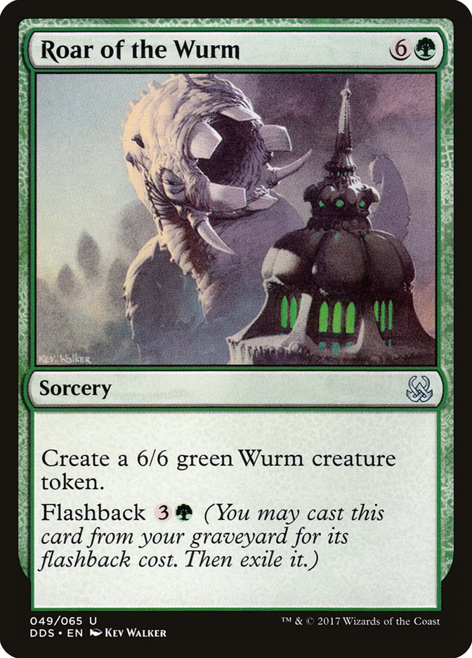 Roar of the Wurm [Duel Decks: Mind vs. Might] | Game Master's Emporium (The New GME)