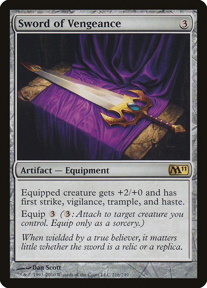Sword of Vengeance [Magic 2011] | Game Master's Emporium (The New GME)