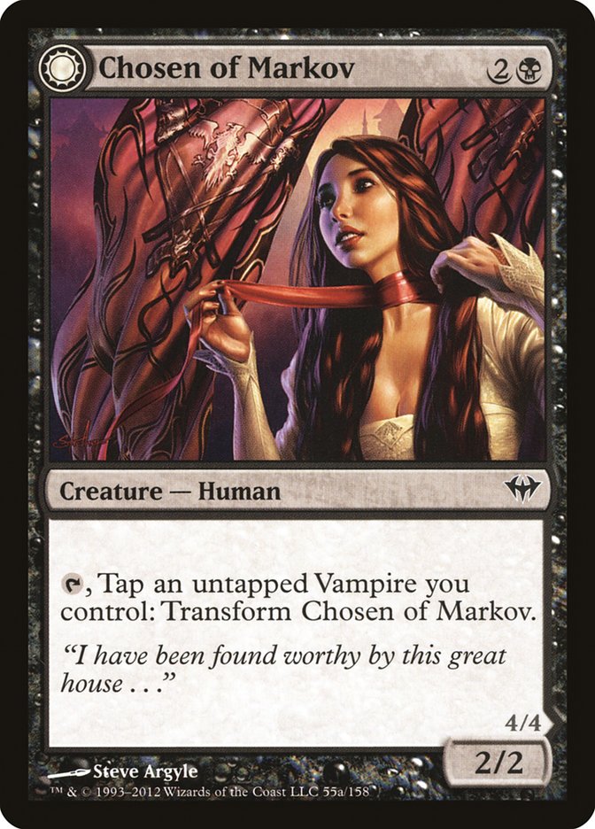 Chosen of Markov // Markov's Servant [Dark Ascension] | Game Master's Emporium (The New GME)