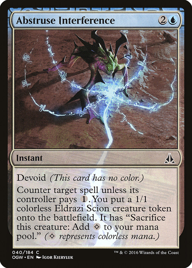 Abstruse Interference [Oath of the Gatewatch] | Game Master's Emporium (The New GME)