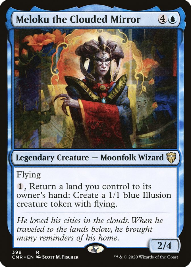 Meloku the Clouded Mirror [Commander Legends] | Game Master's Emporium (The New GME)