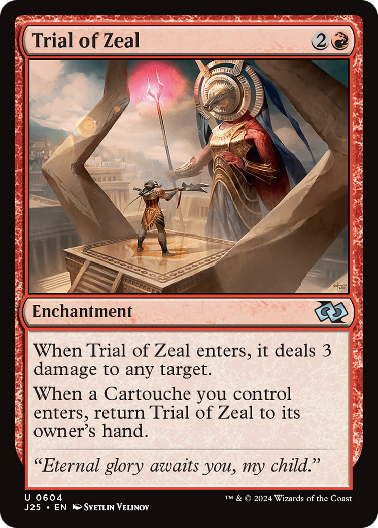 Trial of Zeal [Foundations Jumpstart] | Game Master's Emporium (The New GME)