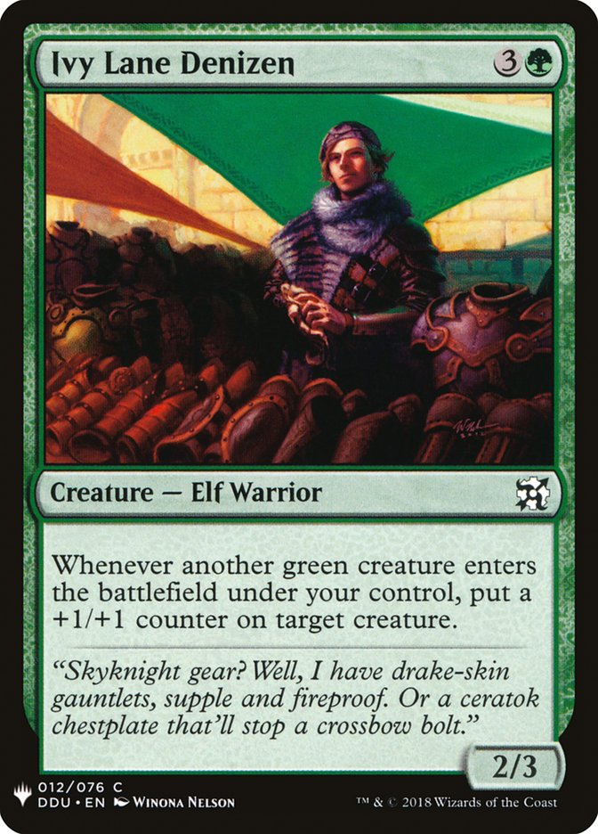 Ivy Lane Denizen [Mystery Booster] | Game Master's Emporium (The New GME)