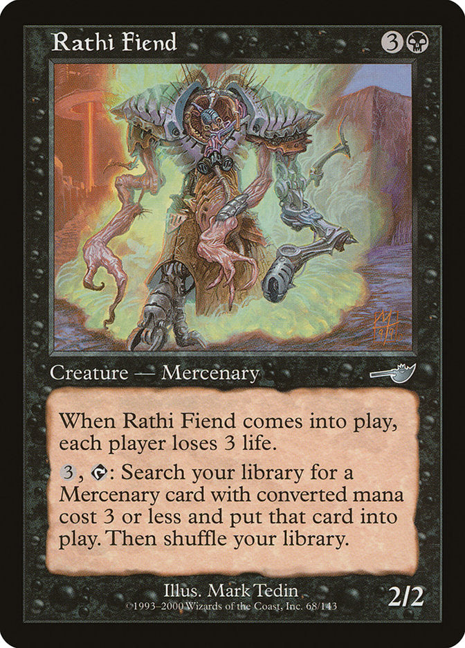 Rathi Fiend [Nemesis] | Game Master's Emporium (The New GME)