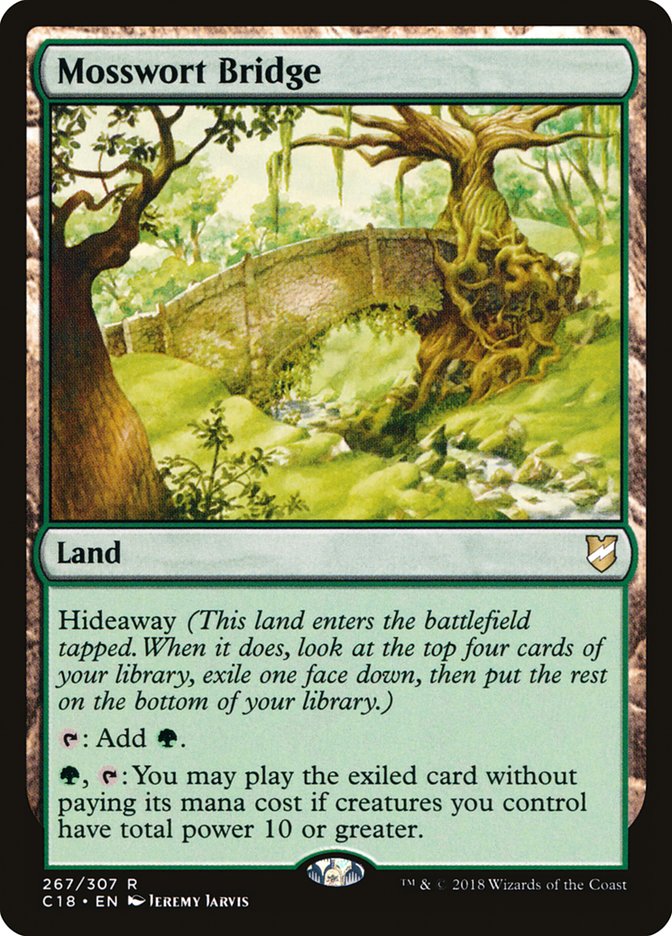 Mosswort Bridge [Commander 2018] | Game Master's Emporium (The New GME)