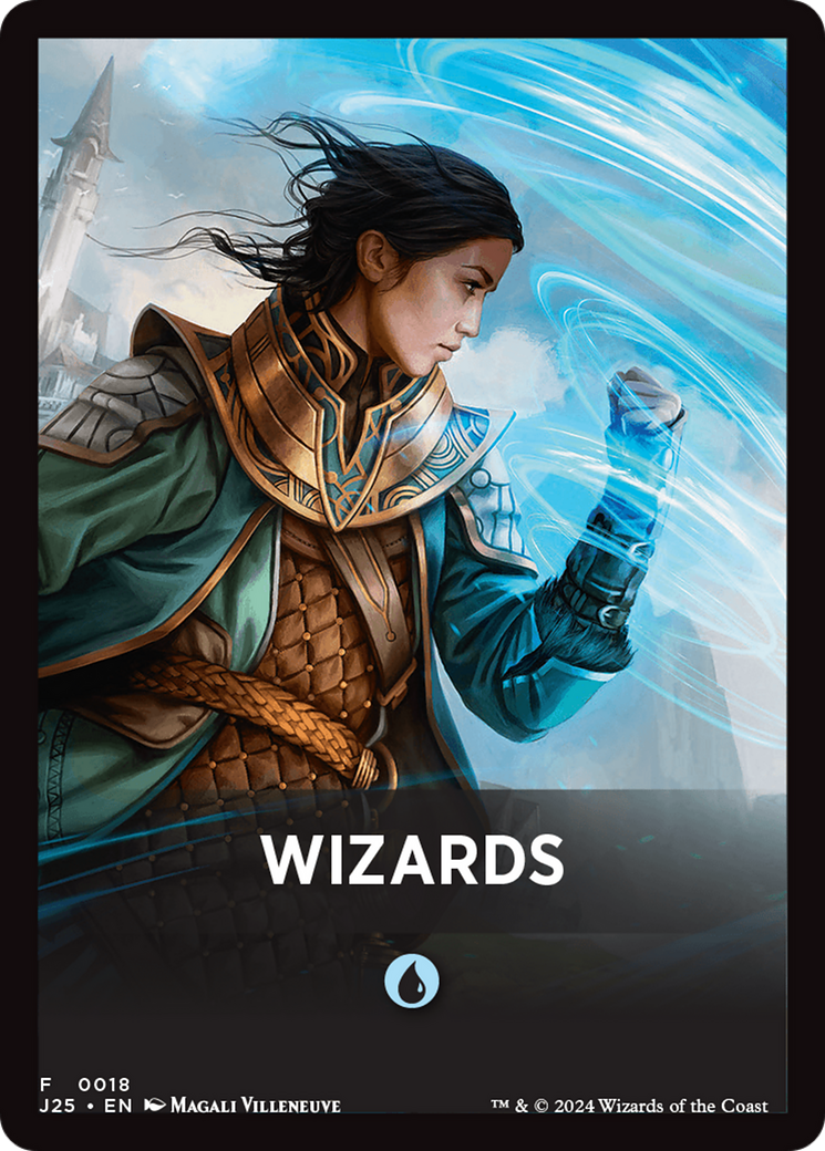 Wizards Theme Card [Foundations Jumpstart Front Cards] | Game Master's Emporium (The New GME)