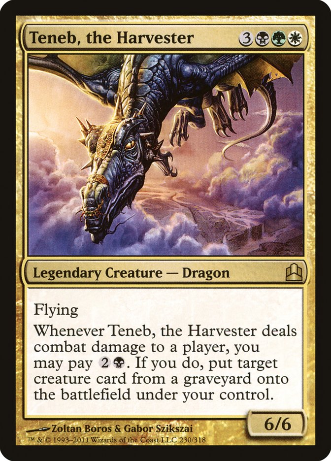 Teneb, the Harvester [Commander 2011] | Game Master's Emporium (The New GME)