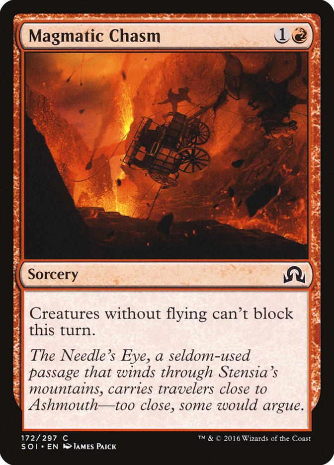 Magmatic Chasm [Shadows over Innistrad] | Game Master's Emporium (The New GME)