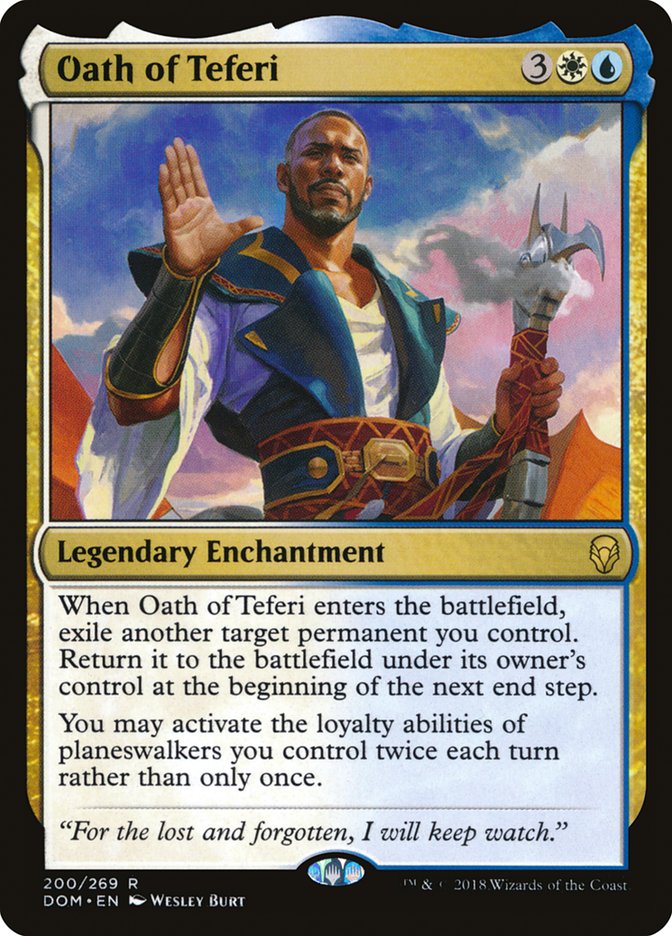 Oath of Teferi [Dominaria] | Game Master's Emporium (The New GME)