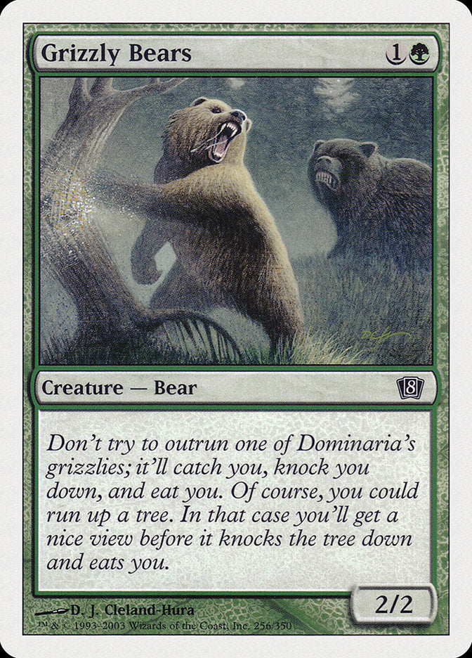 Grizzly Bears [Eighth Edition] | Game Master's Emporium (The New GME)