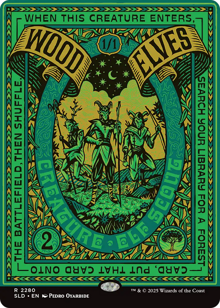Wood Elves (2280) [Secret Lair Drop Series] | Game Master's Emporium (The New GME)