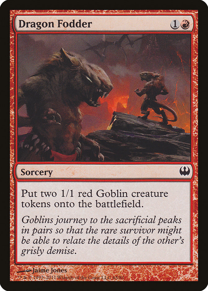 Dragon Fodder [Duel Decks: Knights vs. Dragons] | Game Master's Emporium (The New GME)