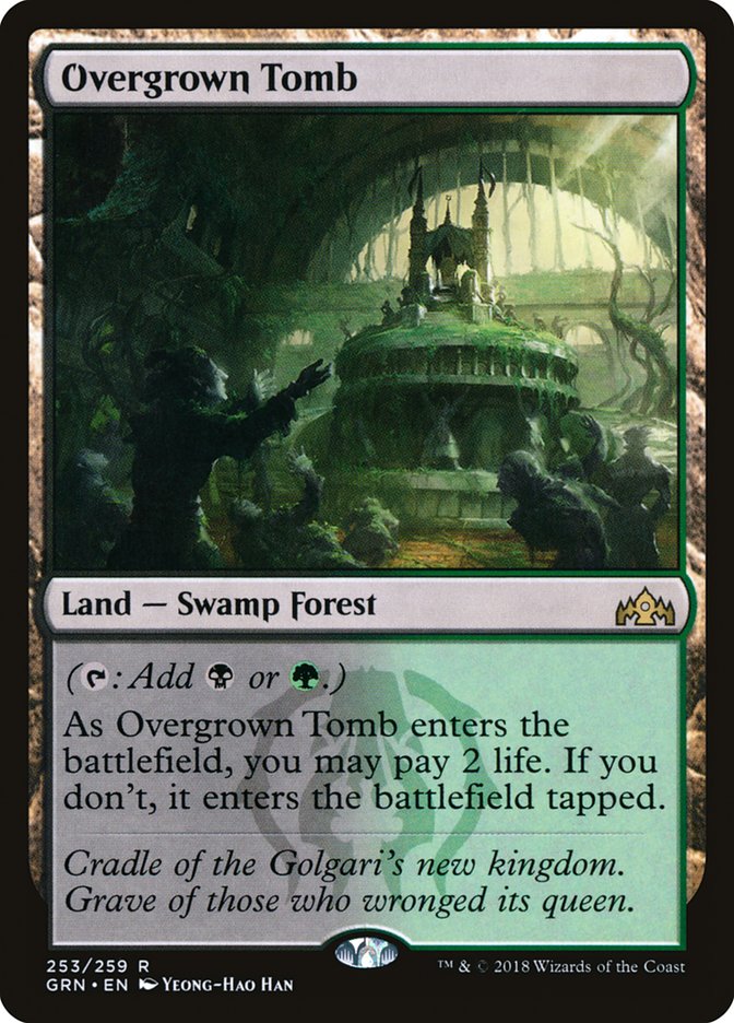 Overgrown Tomb [Guilds of Ravnica] | Game Master's Emporium (The New GME)