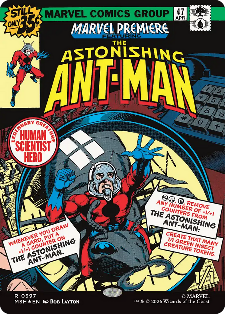 The Astonishing Ant-Man (Borderless) [Marvel Super Heroes] | Game Master's Emporium (The New GME)